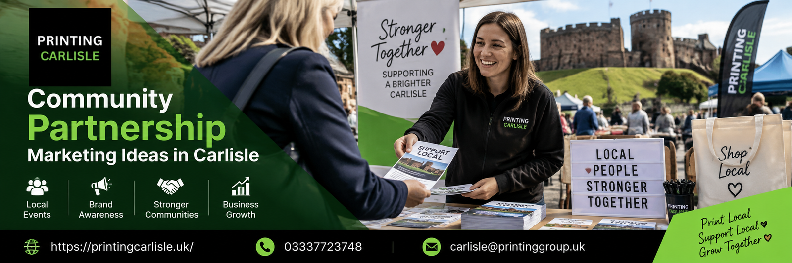 Community Partnership Marketing Ideas in Carlisle